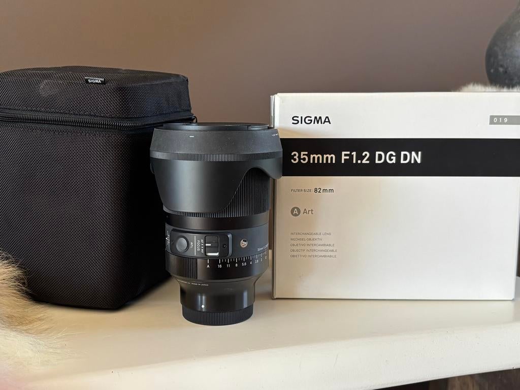 Sigma 35mm F1.2 DG DN Art Lens voor Sony E-mount, Ophalen, Zo goed als nieuw, Standaardlens