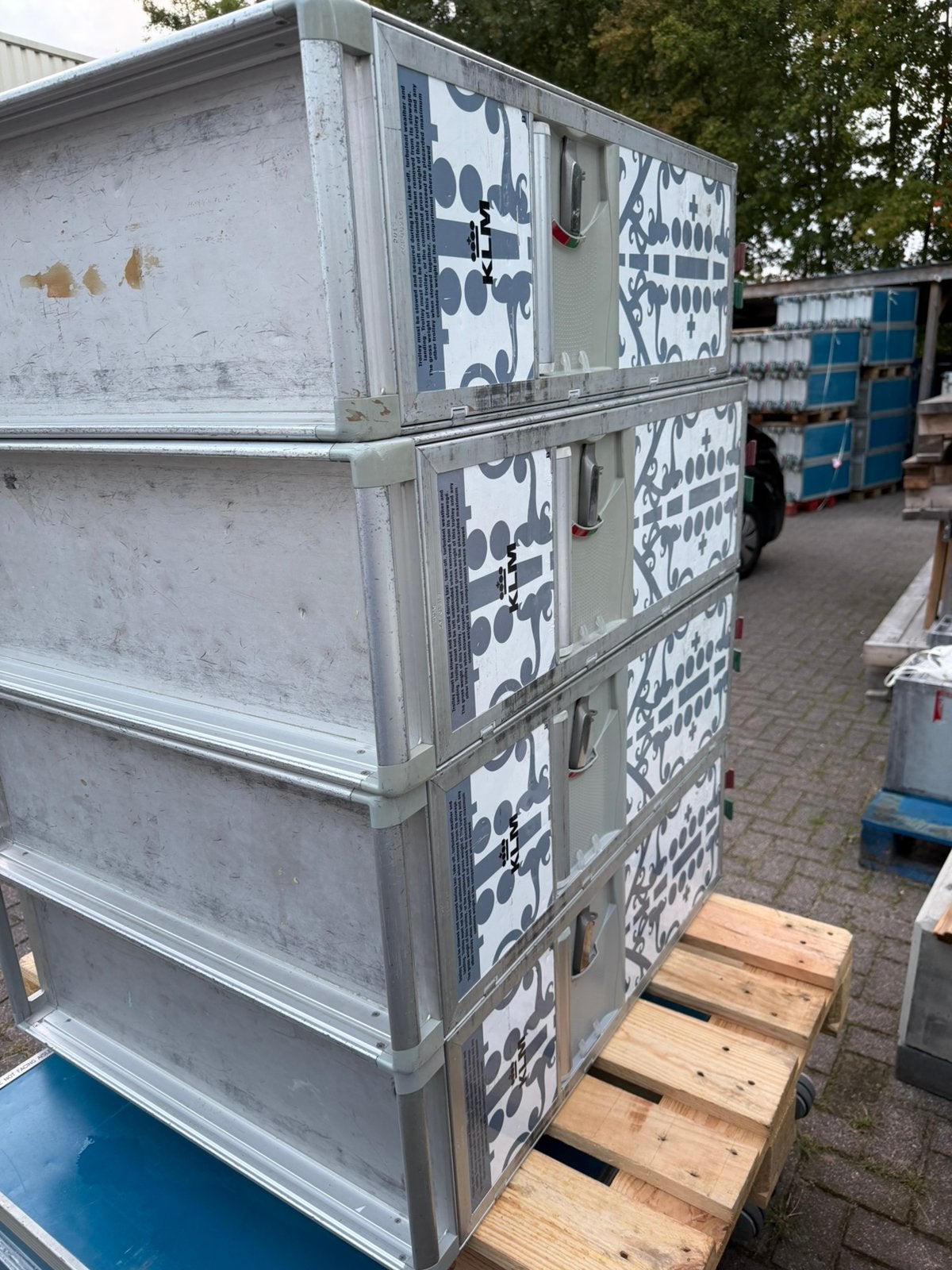 Vliegtuigtrolley vliegtuigtrolly galley cart airline trolley, Ophalen, Trap trading, Gebruikt, Info@traptrading.nl