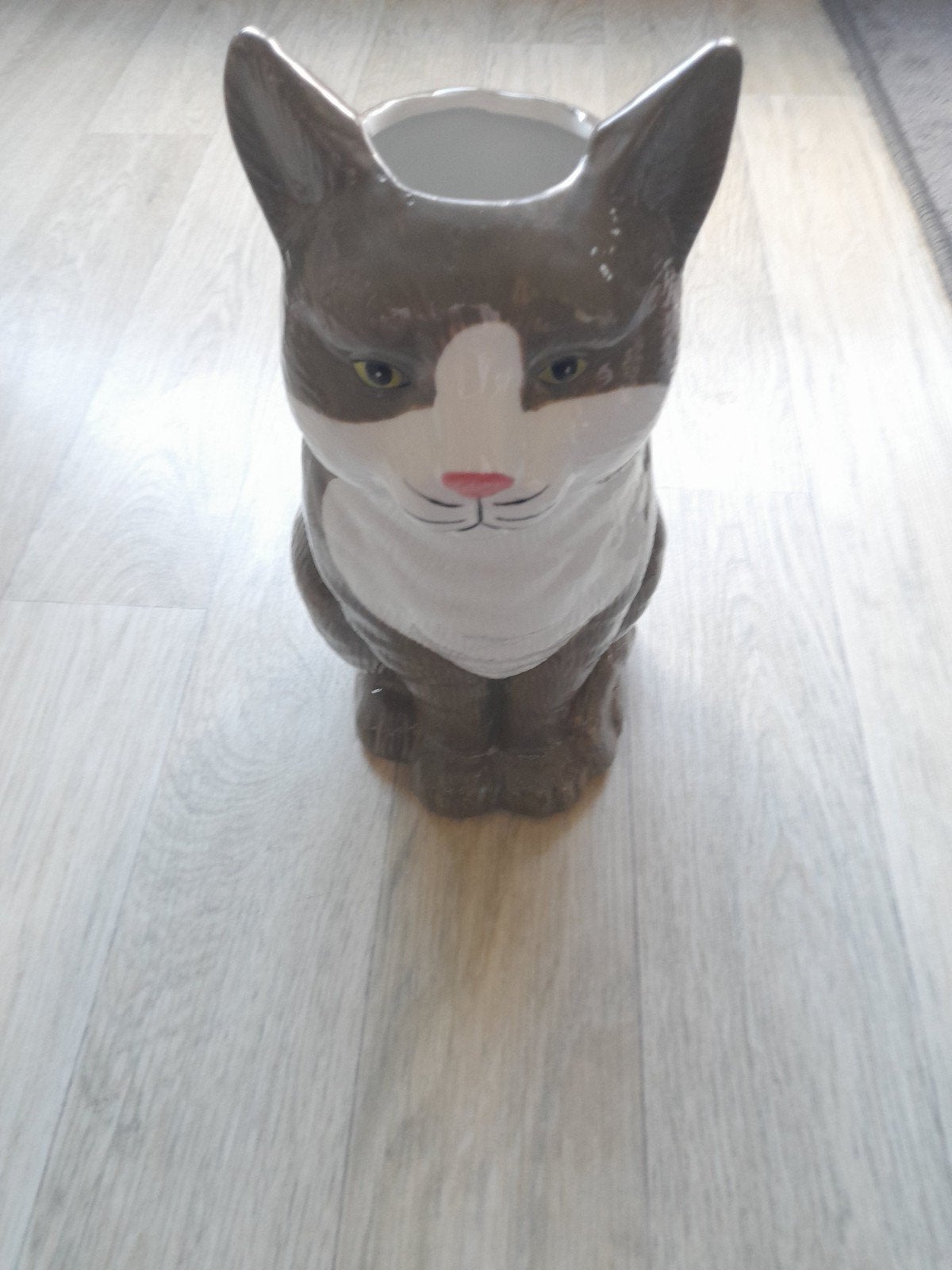 Leuke kattenvaas - decoratieve bloemenvaas, Ophalen of Verzenden