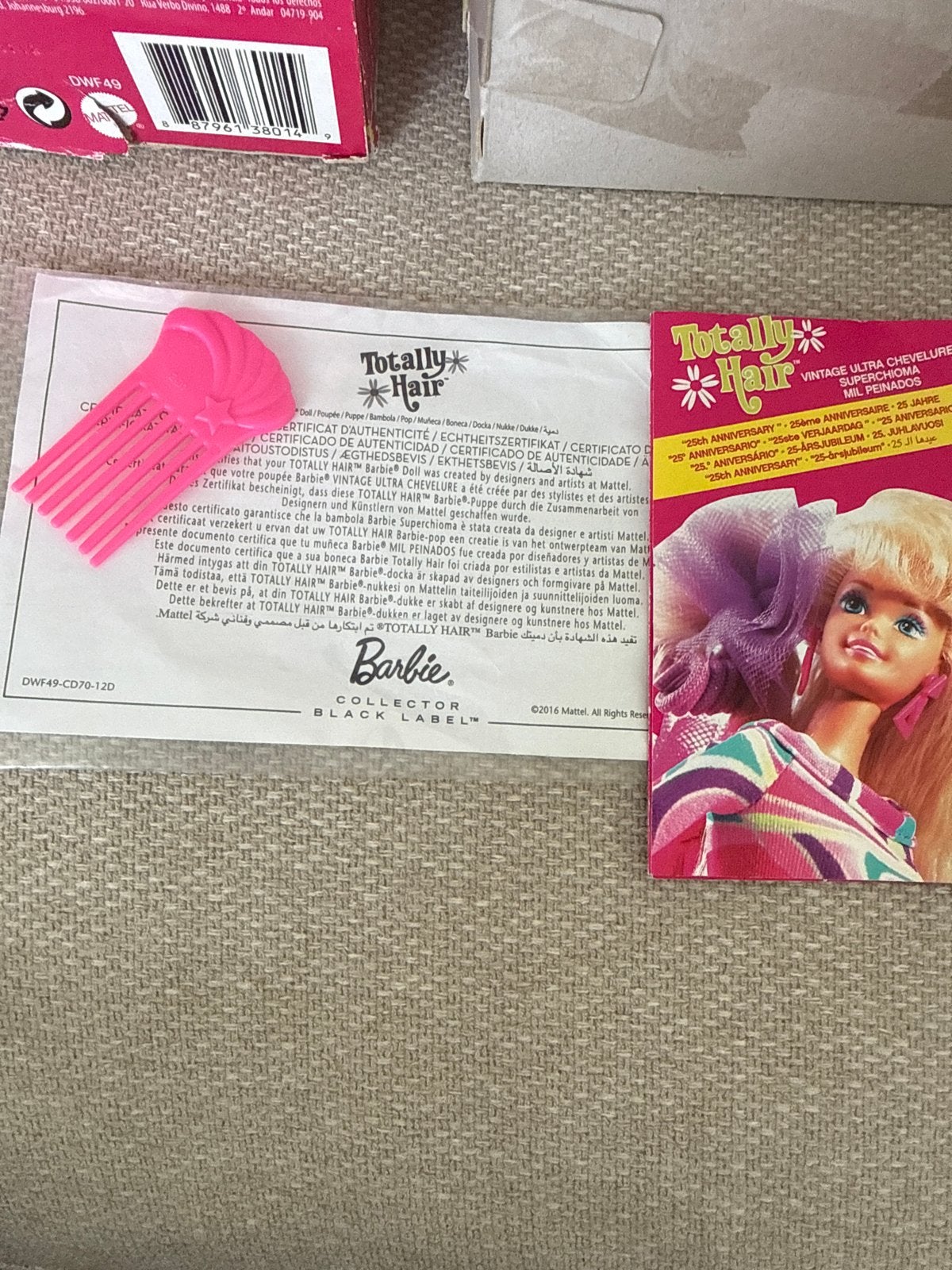 Foto 4 van Totally Hair Barbie 25th anniversary