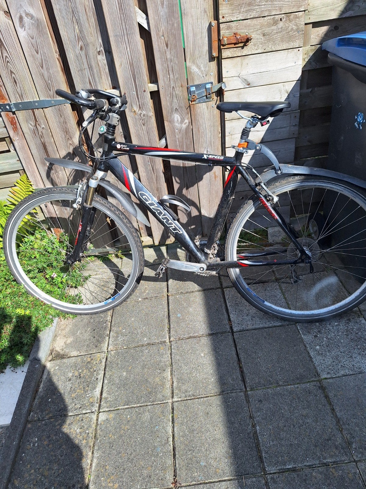 Giant sportieve mountainbike suntour voorvork deore onderdel, Ophalen, 28 inch, Gebruikt, Vering