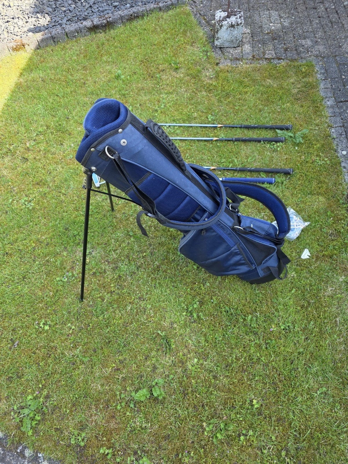Golfset met tas en clubs, Ophalen of Verzenden, Gebruikt, Set, Overige merken