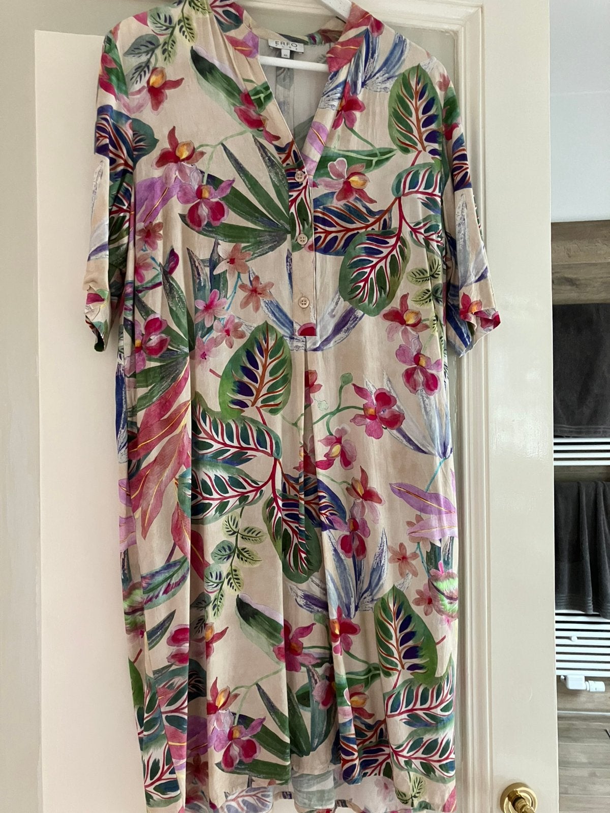 Zomerjurk maat 42, Kleding | Dames, Jurken, Blauw, Maat 42/44 (L), Ophalen of Verzenden, Zo goed als nieuw
