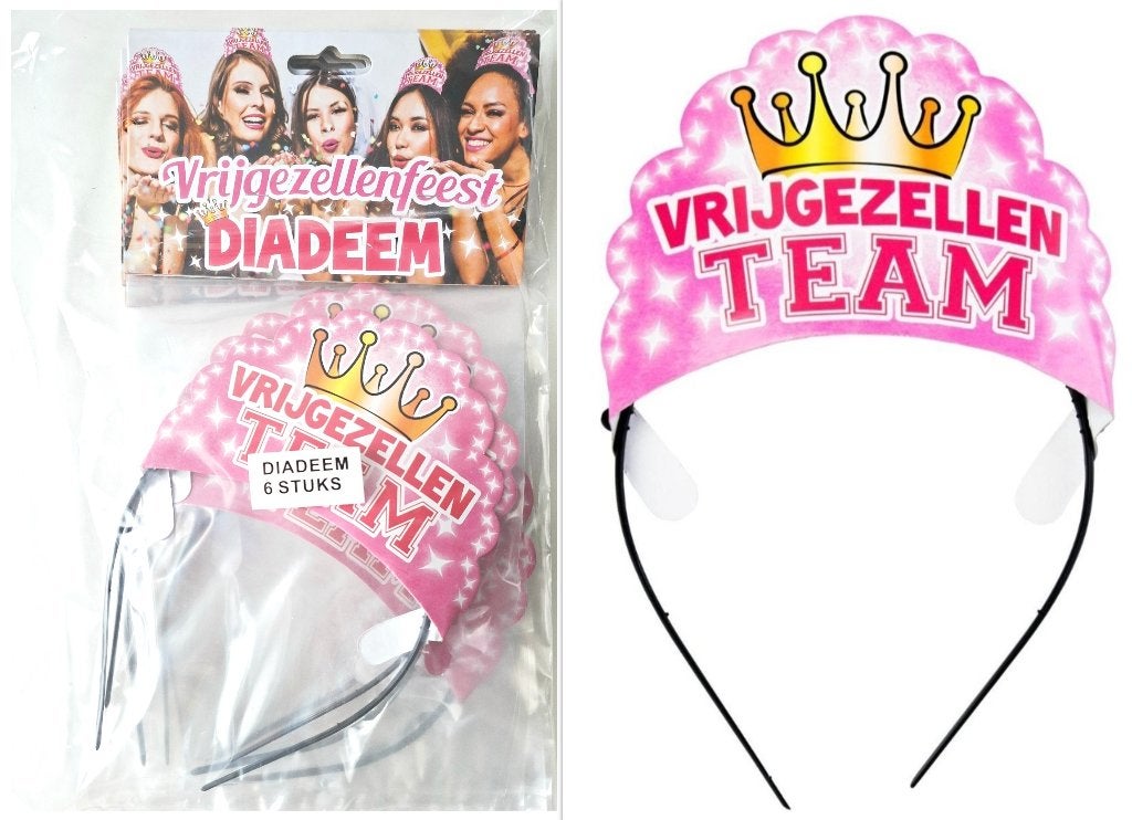 Haarbeugels voor vrijgezellenfeest 270 stuks, Ophalen of Verzenden, Nieuw, Geboorte of Huwelijk