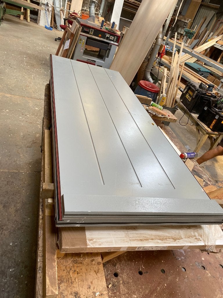 Voordeuren, Ophalen, 80 tot 100 cm, 200 tot 215 cm, Glas