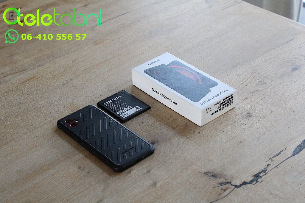 Samsung Galaxy XCover7 Pro - 128GB - Zwart | Nieuw in doos, Samsung, Overige modellen, Zwart, Touchscreen