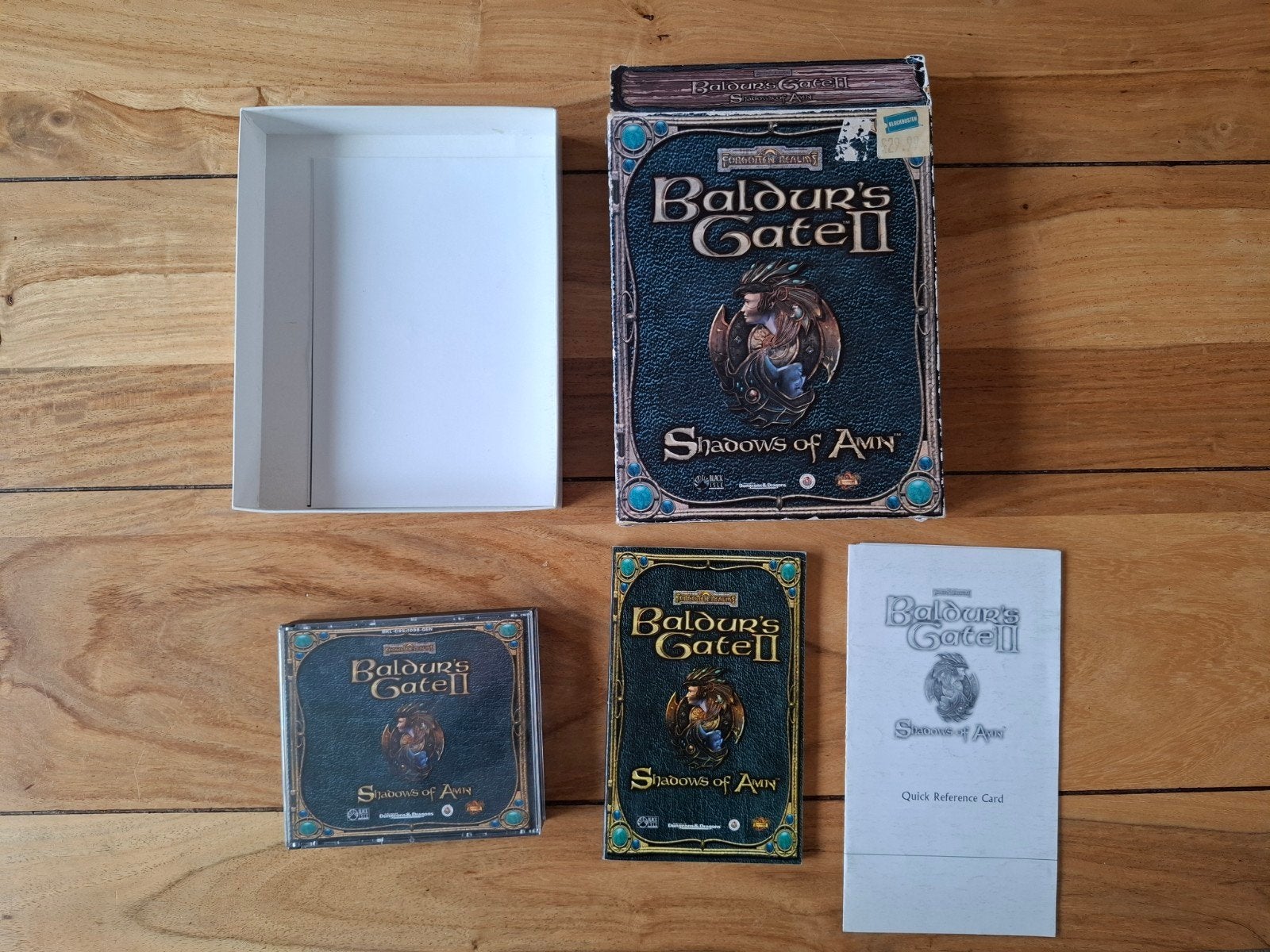 Baldur's Gate II: Shadows of Amn PC CD-ROM, Gebruikt, 1 speler, Ophalen of Verzenden, Role Playing Game (Rpg)