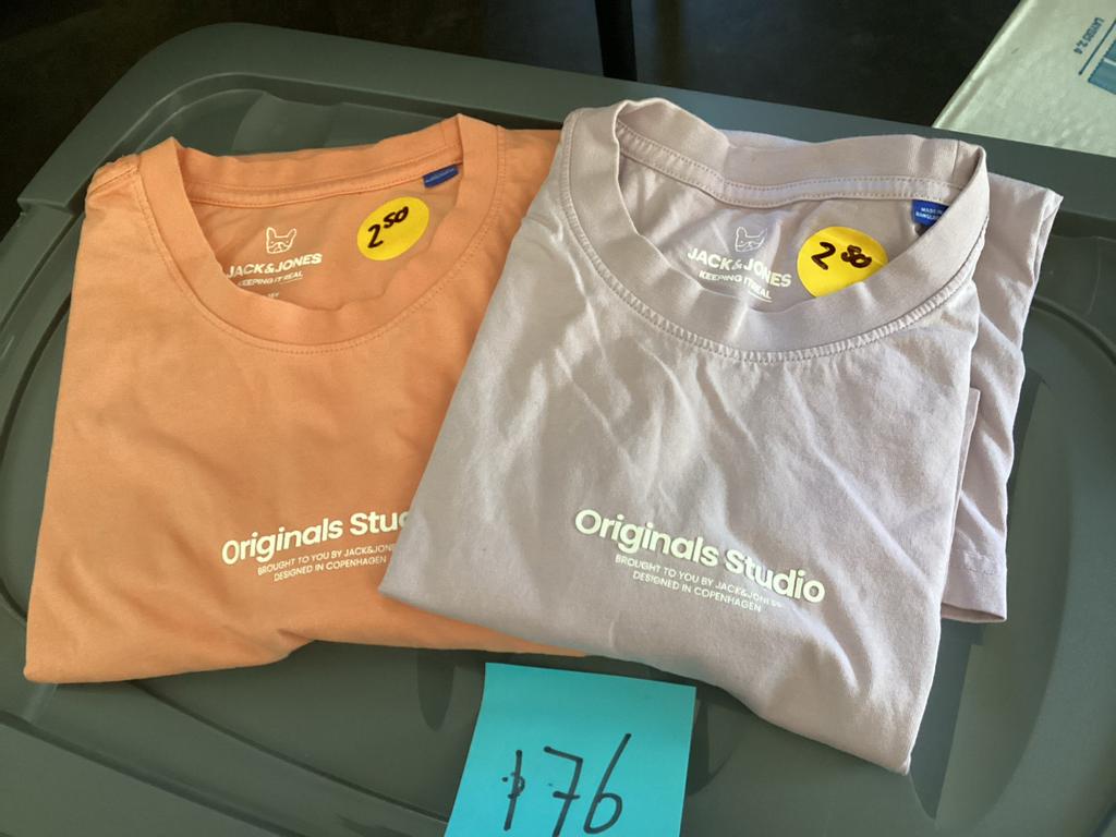 Jack & Jones Originals Studio T-shirts (2 stuks), Ophalen of Verzenden, Gedragen, Overige maten, Oranje