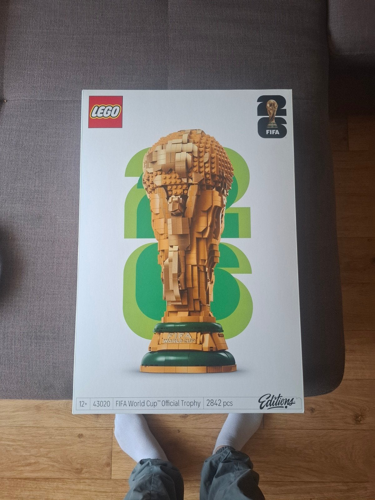 lego fifa world cup 43020, Ophalen, Overige thema's, Lego, Zo goed als nieuw