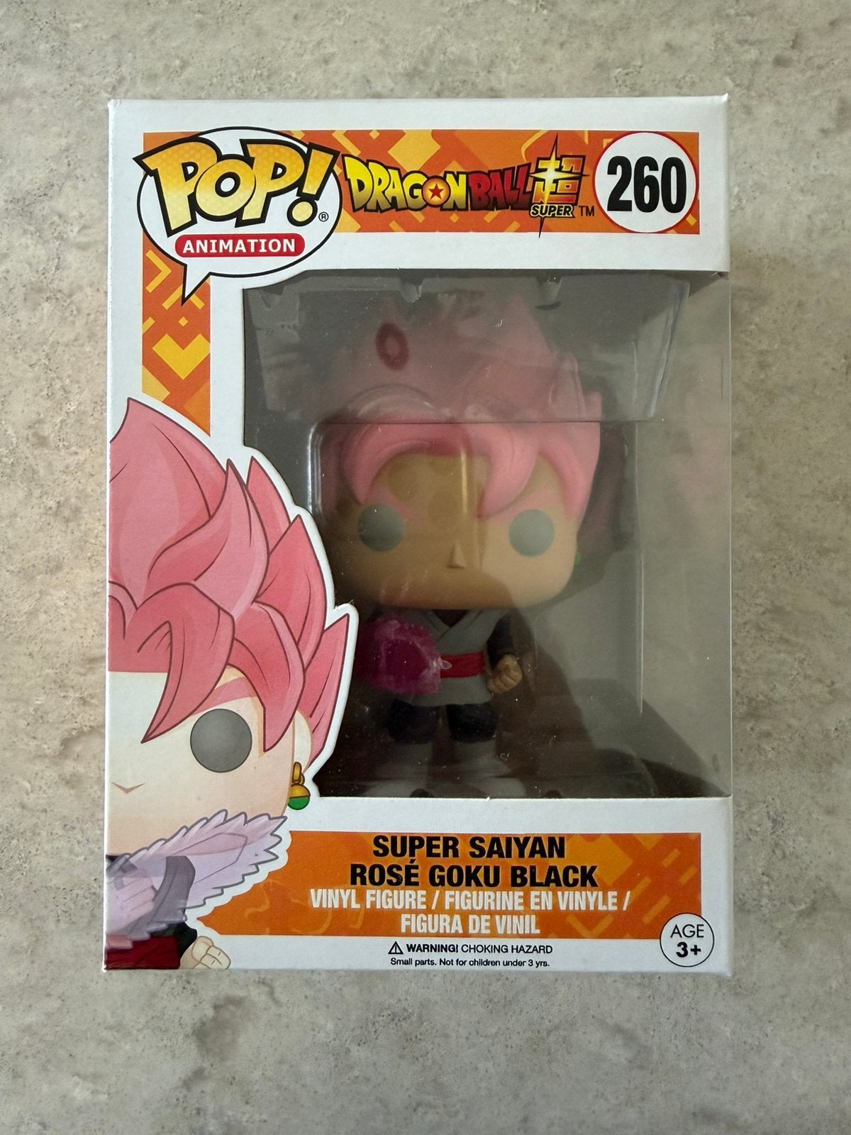 Funko Pop! Dragon Ball Super Saiyan Rosé Goku Black #260, Verzamelen, Poppetjes en Figuurtjes, Ophalen of Verzenden, Nieuw