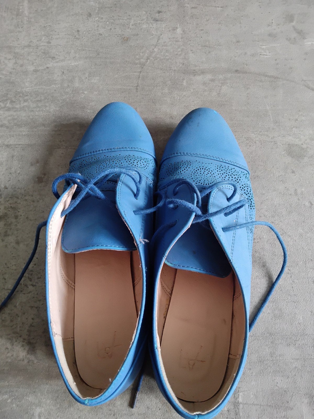 te koop, Blauw, Dansschoenen, Ophalen of Verzenden, Zo goed als nieuw