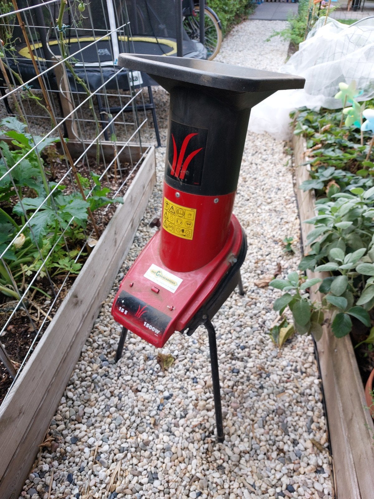 hakselaar 1500W, Ophalen, Gebruikt