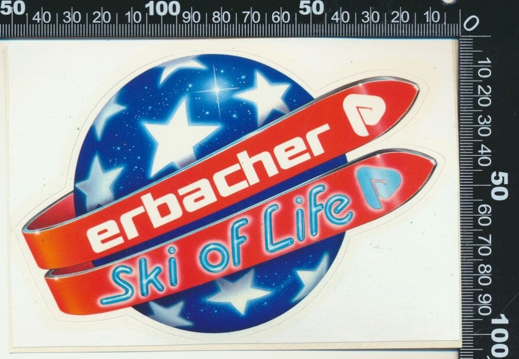 Sticker: Erbacher - Ski of Life, Ophalen of Verzenden, Zo goed als nieuw, Sport
