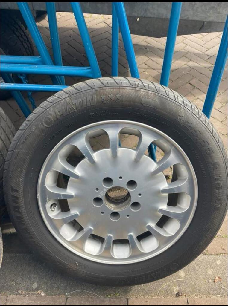 W211 16 inch Elegance velgen set 5x112, Auto-onderdelen, Banden en Velgen, Ophalen, Gebruikt, 16 inch, Band(en)