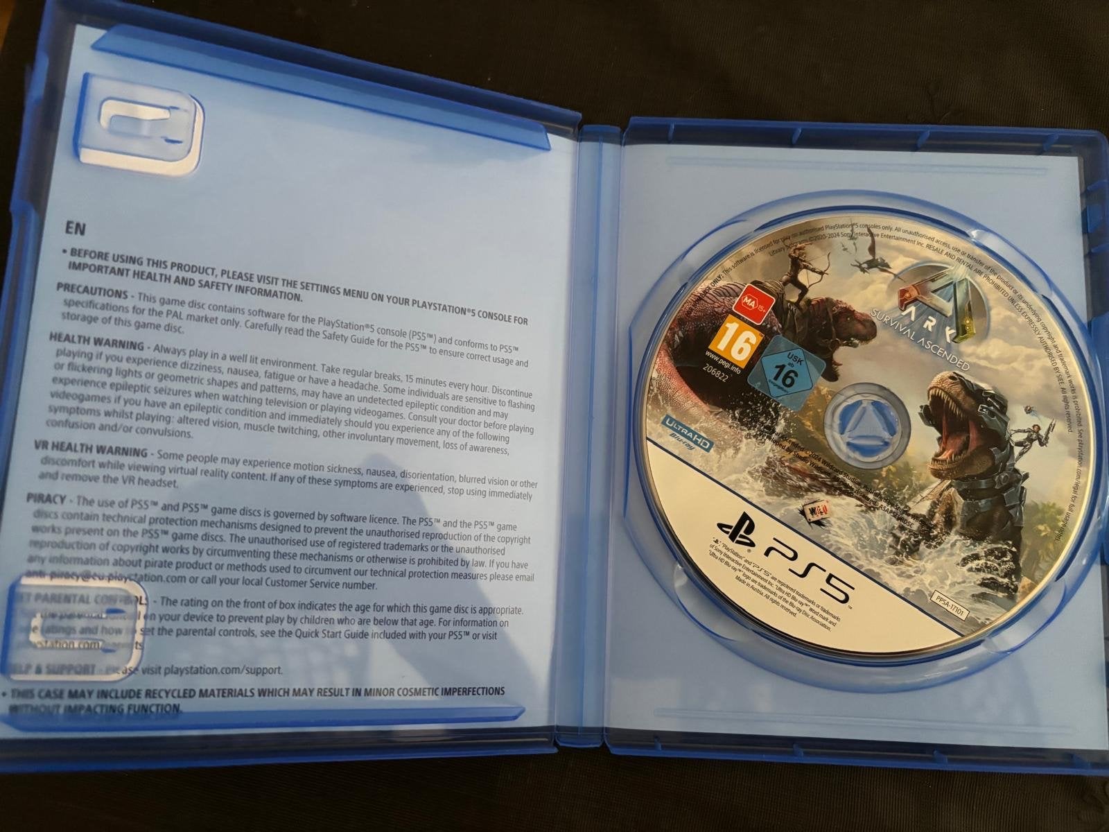 ARK: Survival Ascended PS5 - Zo goed als nieuw, Online, 1 speler, Zo goed als nieuw, Vanaf 16 jaar