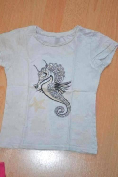 110 shirt glow in the dark, Verzenden, Zo goed als nieuw, Meisje, Shirt of Longsleeve