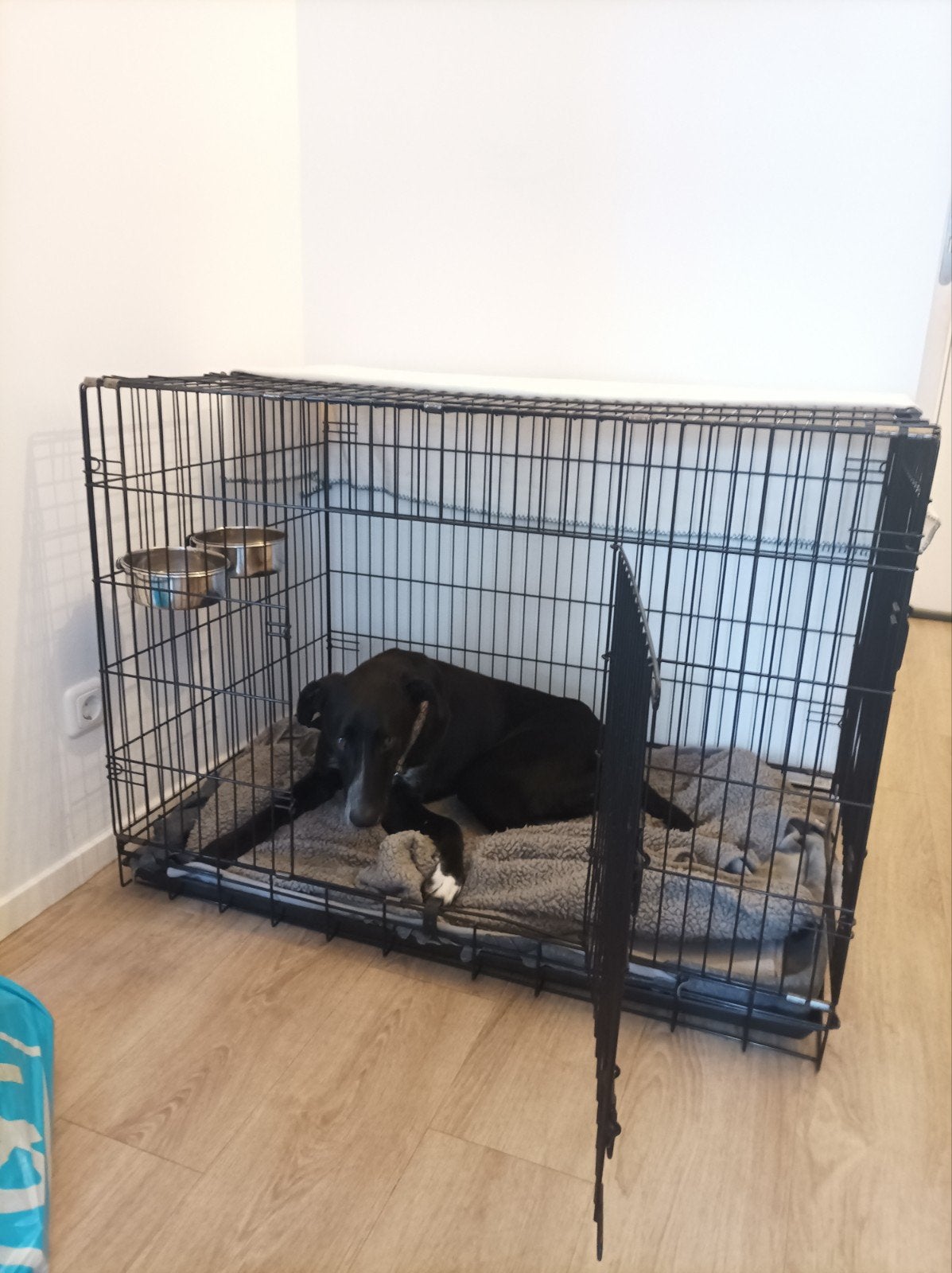 Grote honden bench (80x108x70), Ophalen, Zo goed als nieuw