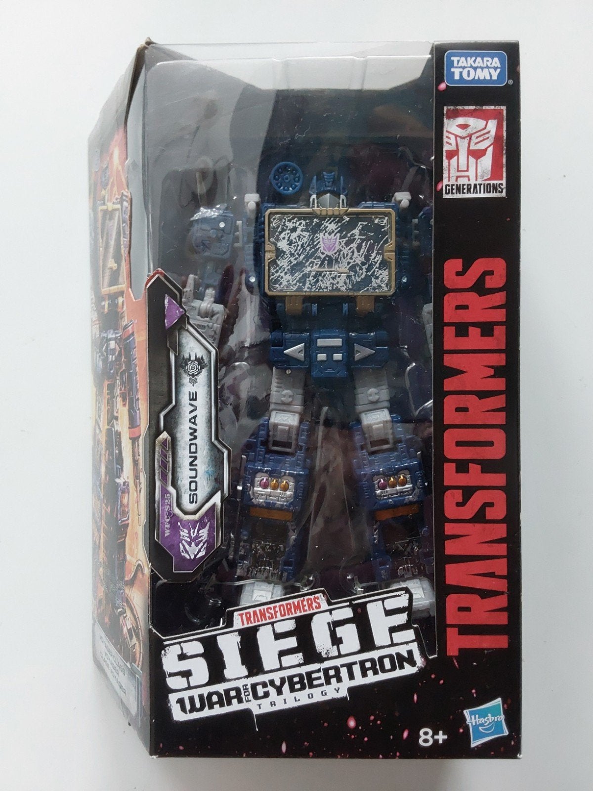 Transformers Soundwave War for Cybertron 🆕️ ( in seal ), Overige generaties, Ophalen of Verzenden, Nieuw