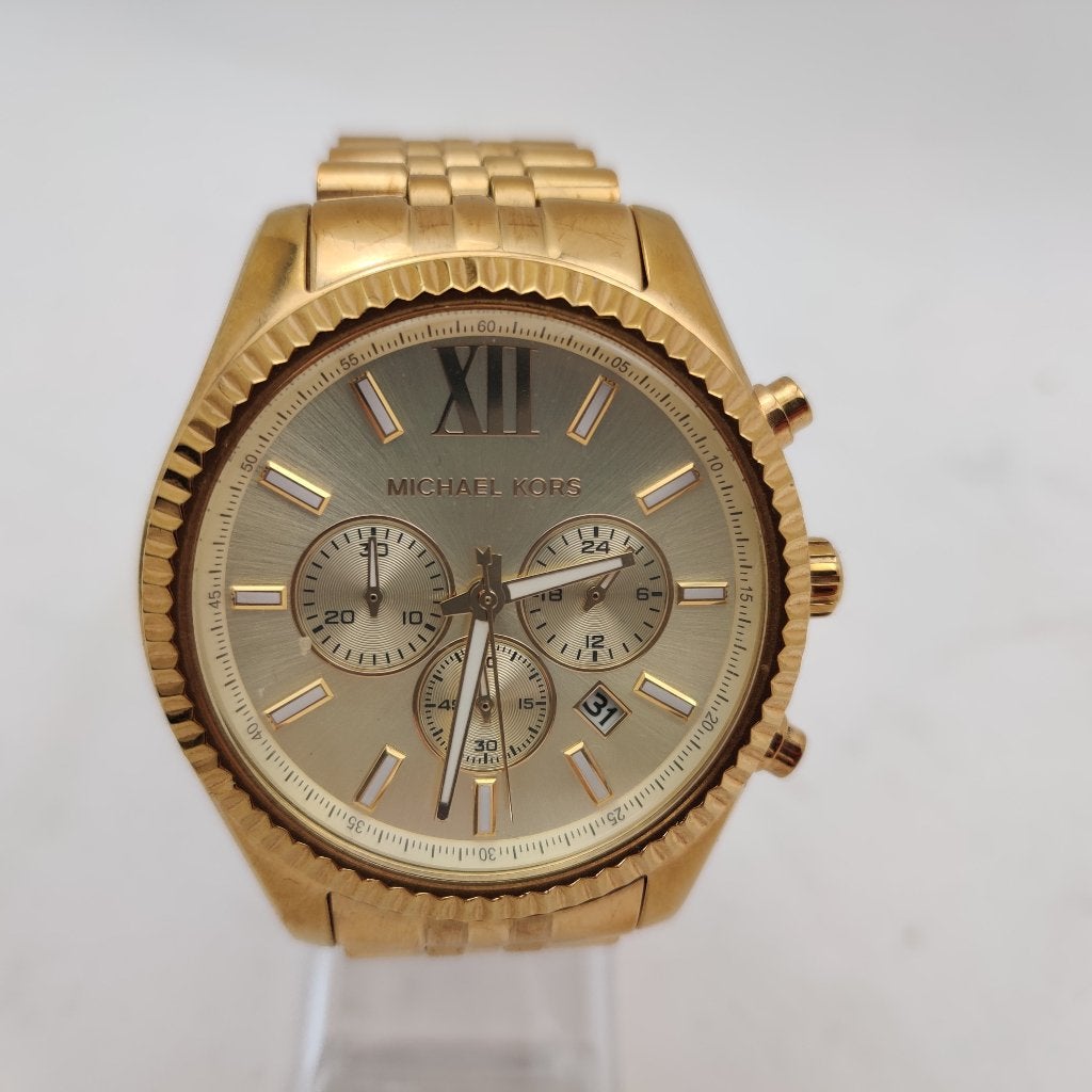 Michael Kors MK8281 met extra schakels nu voor €99.99, Mk, Overige kleuren, Mk, Mk