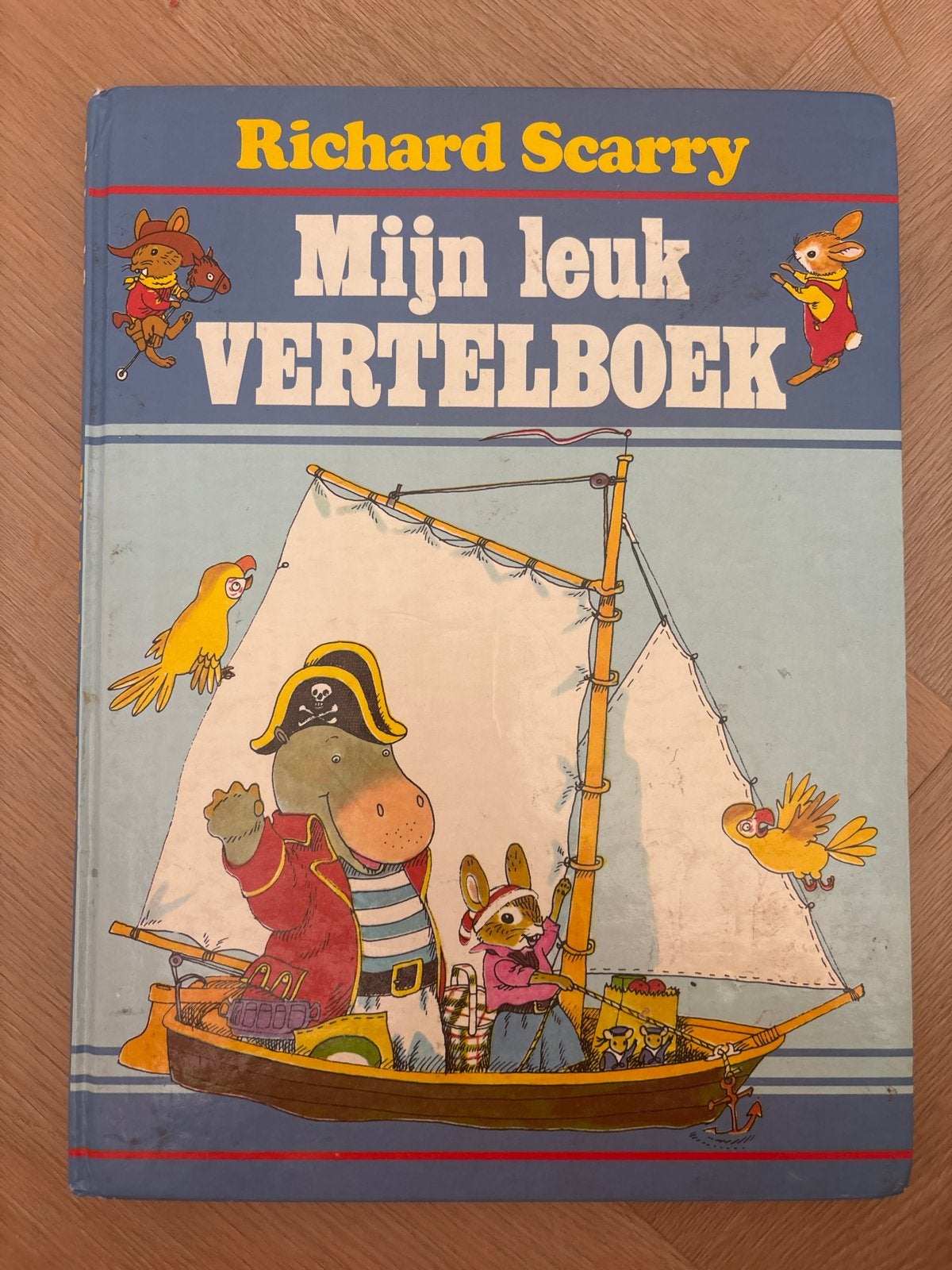 Richard Scarry - Mijn Leuk Vertelboek, Boeken, Kinderboeken | Jeugd | onder 10 jaar, Ophalen of Verzenden, Gelezen, Fictie algemeen