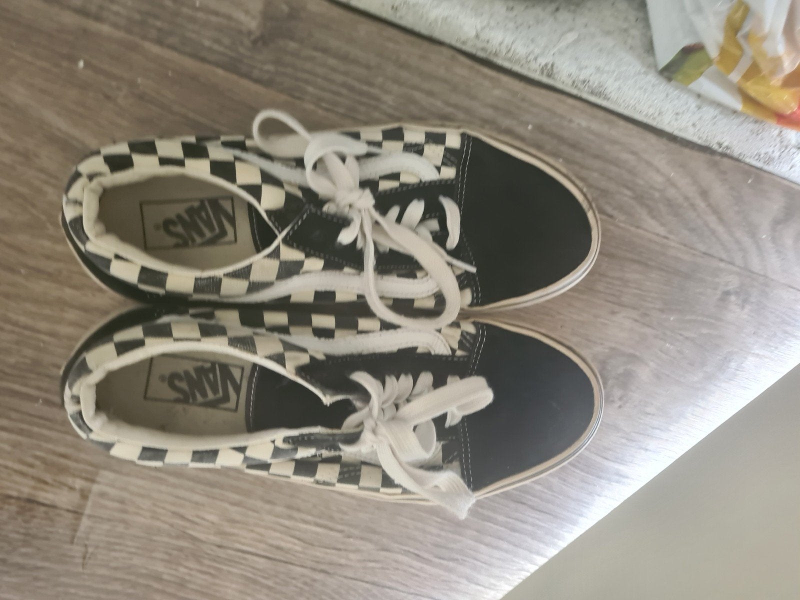 vans, Ophalen of Verzenden, Zo goed als nieuw, Zwart, Sneakers of Gympen
