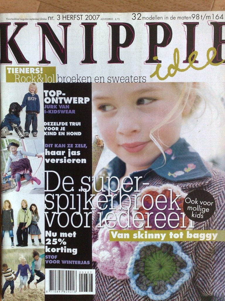 Knippie herfst 2007 , maten 98 t/m 164, Verzenden, Zo goed als nieuw, Kind, Knippie