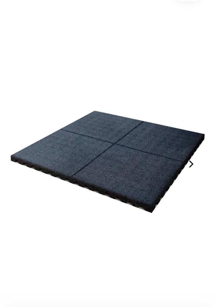 100x100x2,5cm Fitness crossfit vloer rubber tegels, Ophalen, Fitnessmat