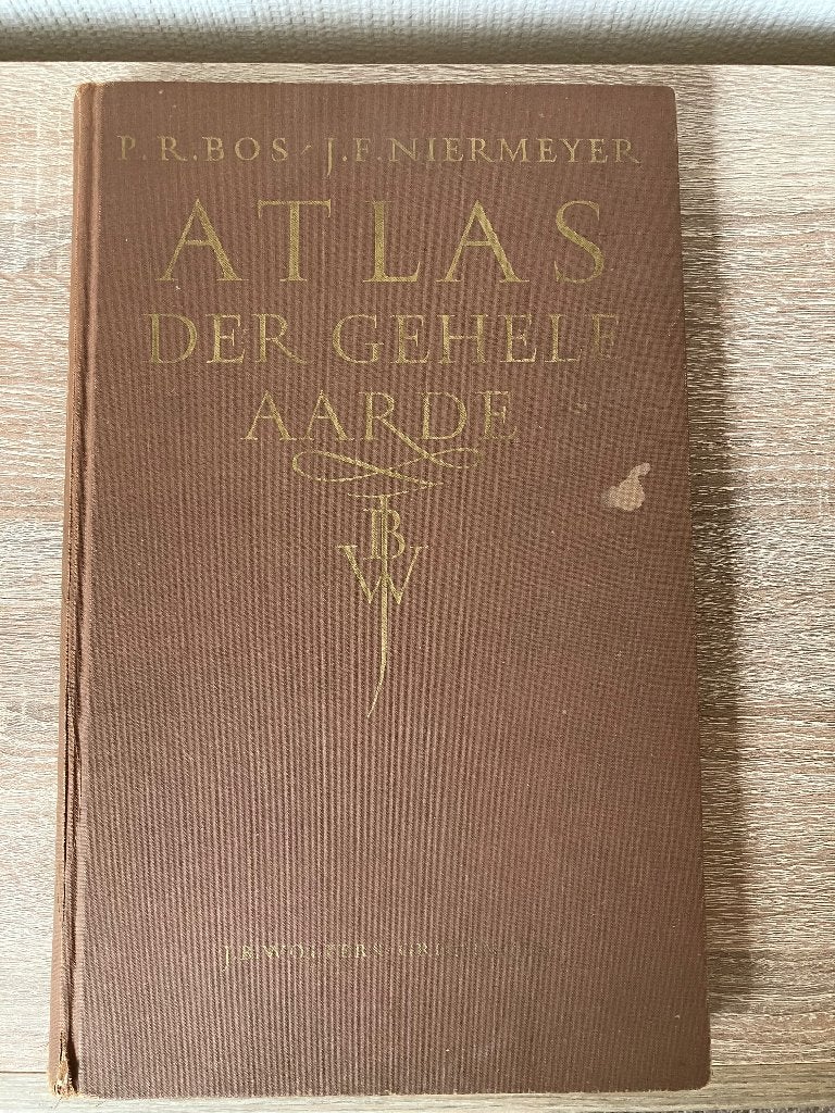Atlas der gehele Aarde   -  1964, Gelezen, Overige typen, Ophalen of Verzenden, 1800 tot 2000