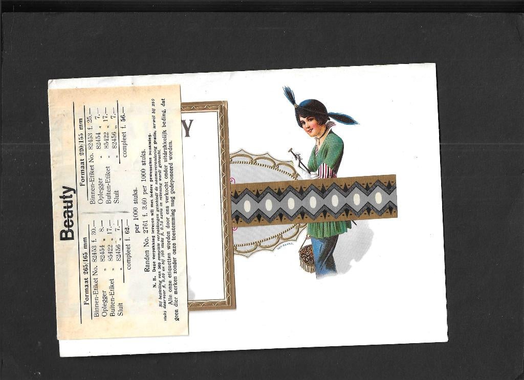 josverboveEtiket scan V4867, Ophalen, Gebruikt, Sigarenbandjes