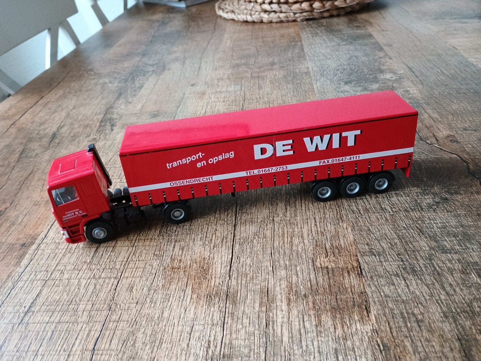 Lion Car DAF  vrachtwagen - De Wit Ossendrecht ( nr.1), Ophalen of Verzenden, Bus of Vrachtwagen