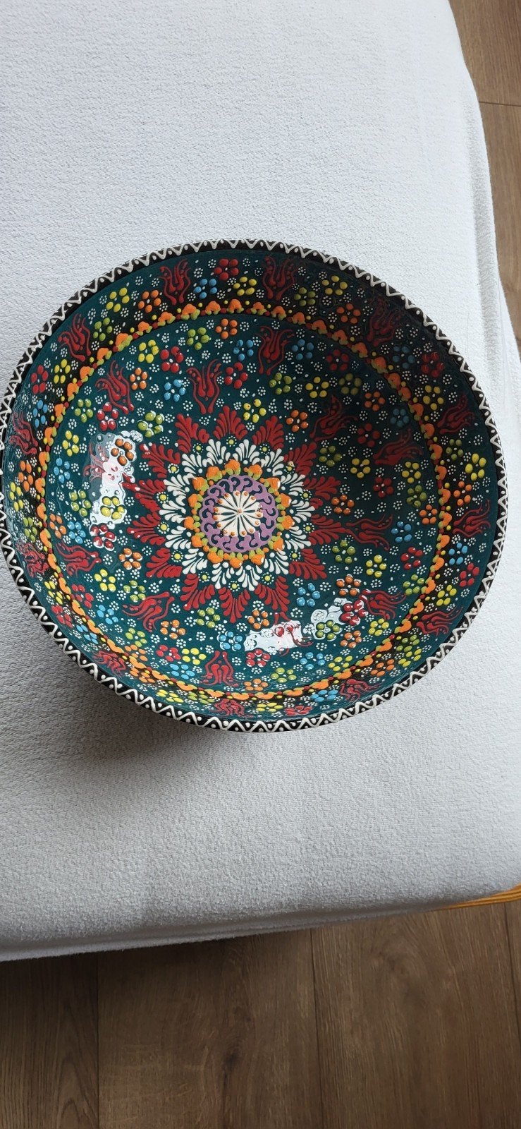 Turkse fruitschaal, Ophalen, Nieuw, Rond, Glas