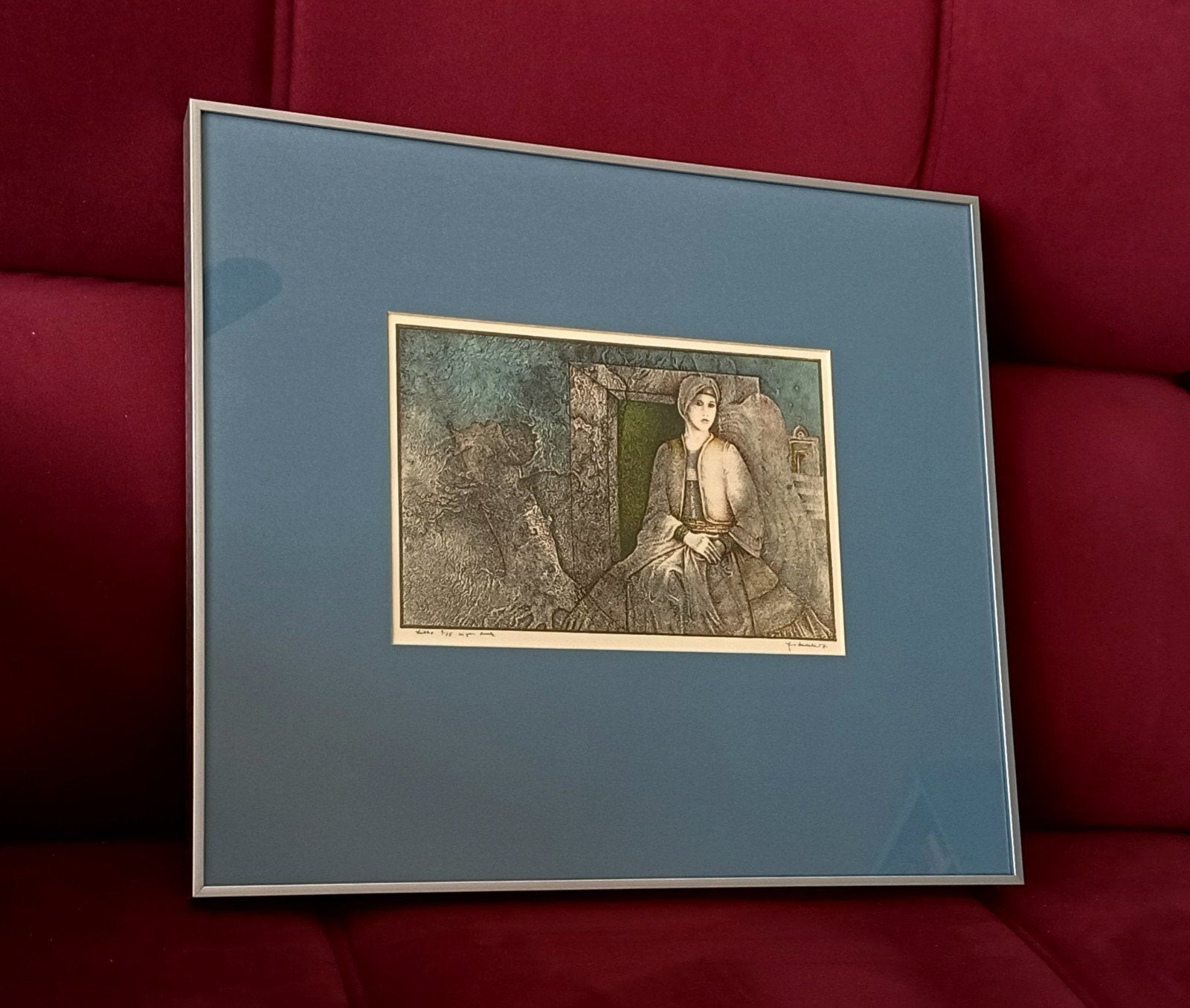 2 Litho's van Georg Hadeler (1984), Antiek en Kunst, Ophalen, Lithografie