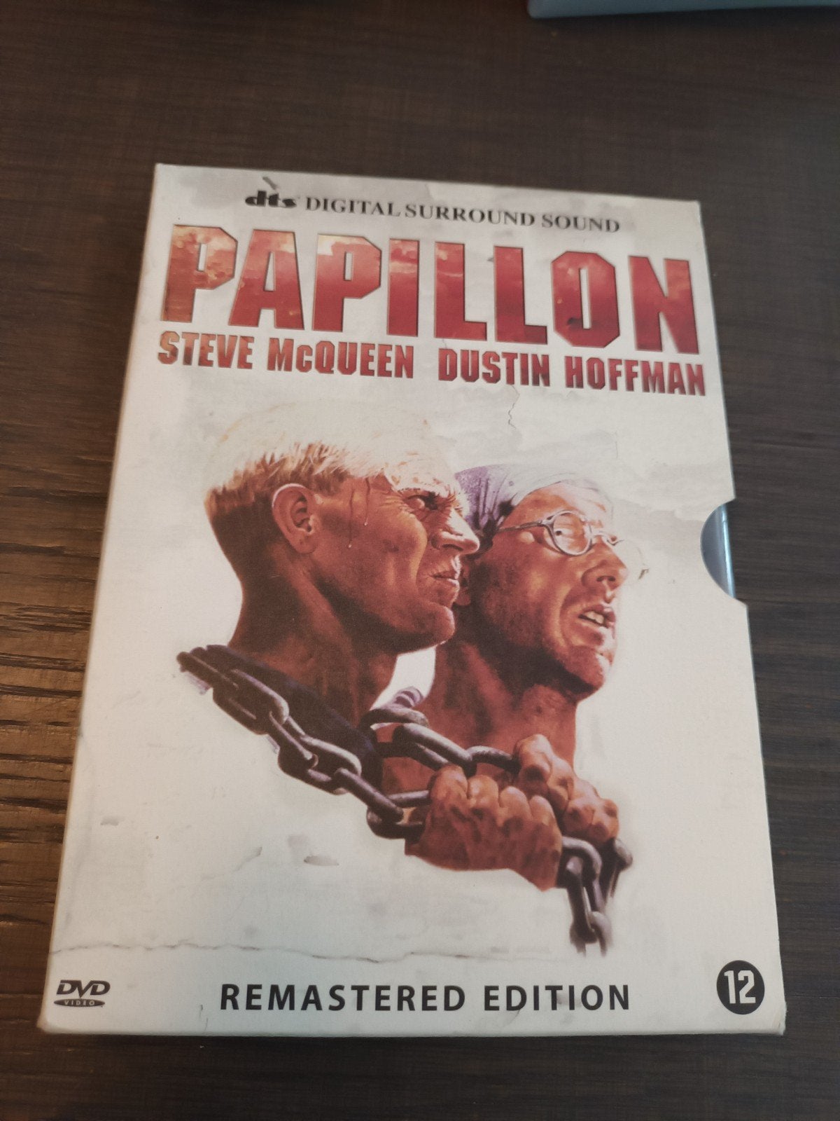 dvd Papillion, Ophalen of Verzenden, Zo goed als nieuw