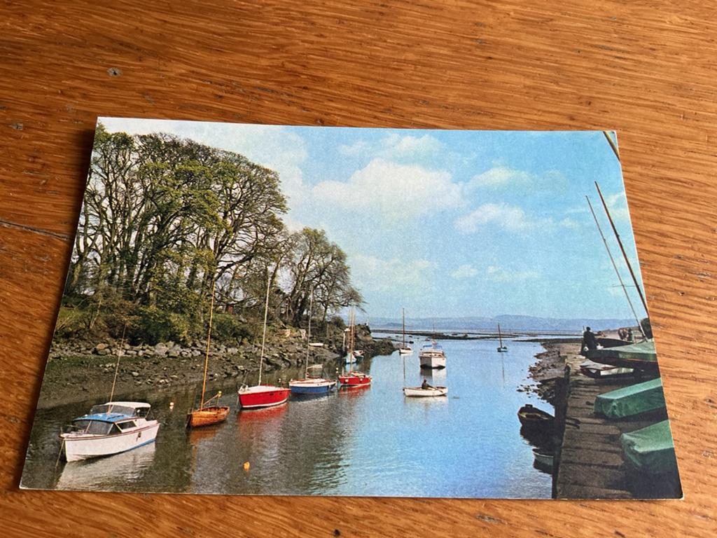 O25 Scotland Cramond harbour Midlothian haven, Ophalen of Verzenden, Buiten Europa