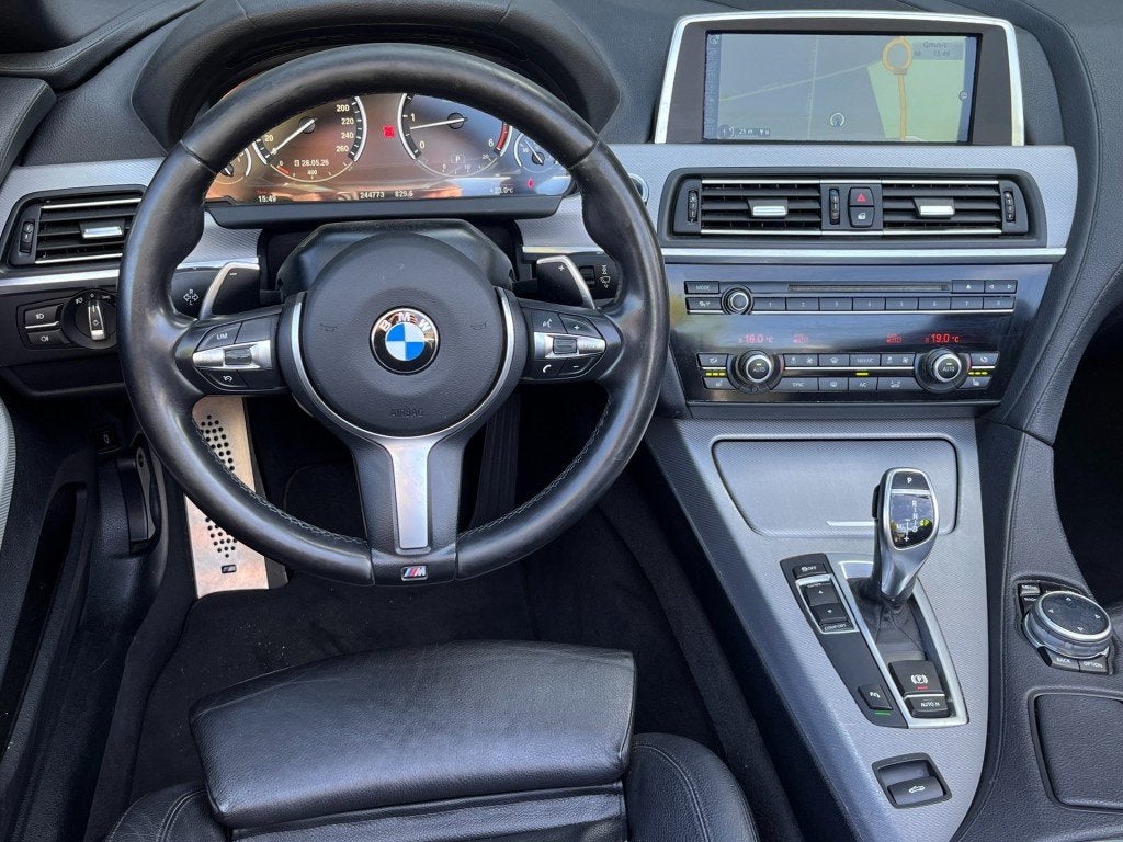 Bmw 6-SERIE 640D M-SPORT - LEDER - 20 INCH, Auto's, Automaat, Euro 5, Achterwielaandrijving, Gebruikt