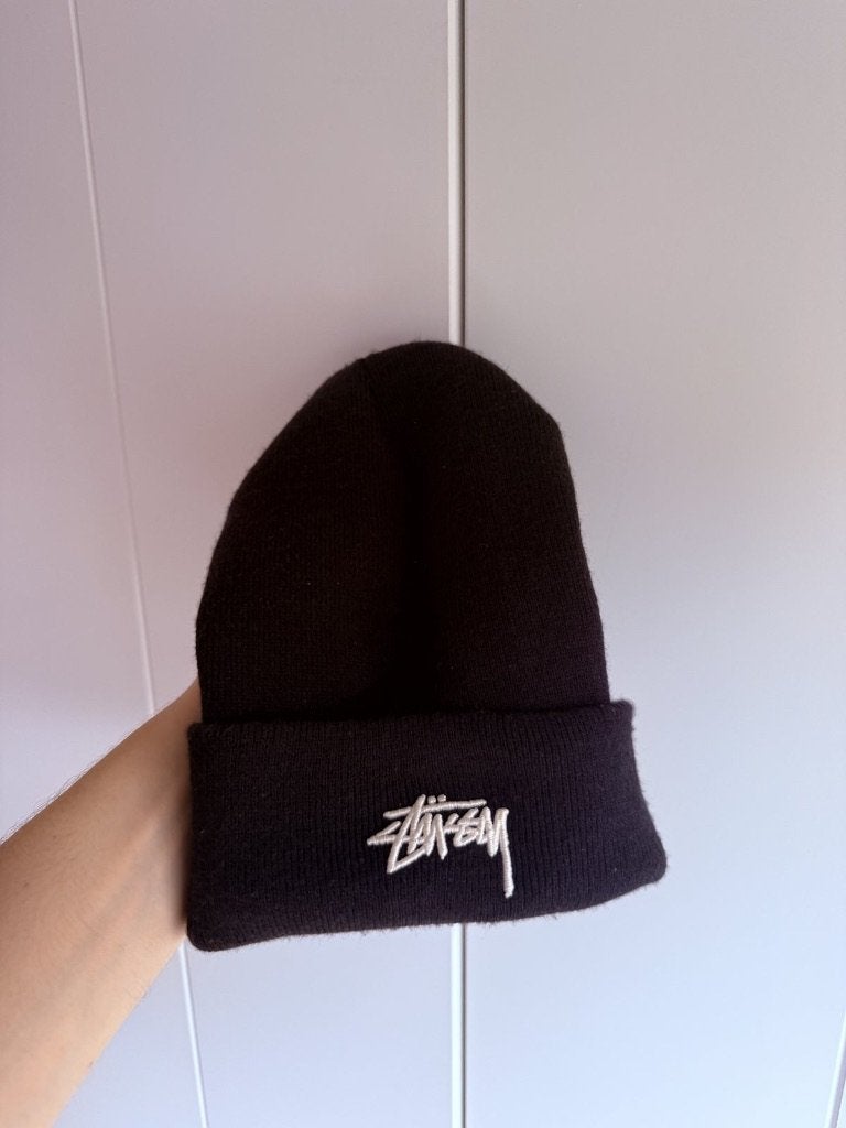 Stussy Beanie – Zwart – One Size, Kleding | Heren, EU, Stussy, Overige maten, Ophalen of Verzenden