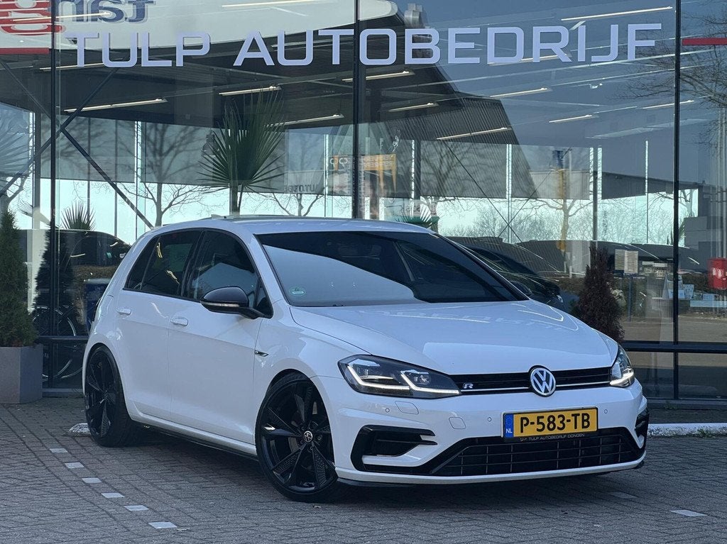 Volkswagen Golf 2.0 TSI 4Motion R Automaat Supermooi!, Gebruikt, 4 cilinders, 1984 cc, Wit