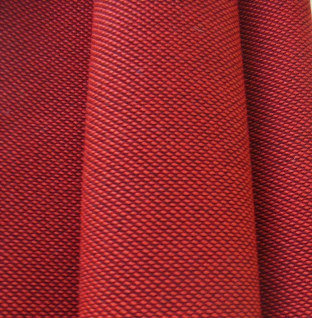 Kvadrat Steelcut Trio 3 oranje+rood; restant meubelstof, Wol, Nieuw, Oranje, Ophalen of Verzenden