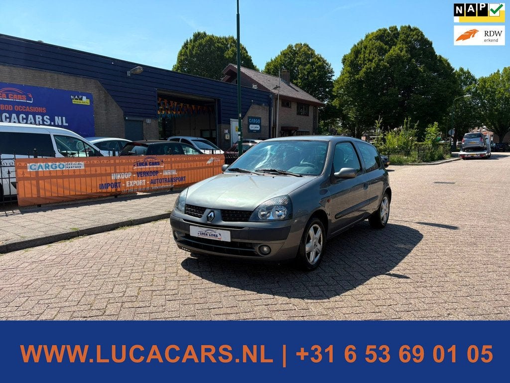 Renault Clio 1.6-16V Privilège Airco NIEUWE APK!, Voorwielaandrijving, 970 kg, 535 kg, 4 cilinders