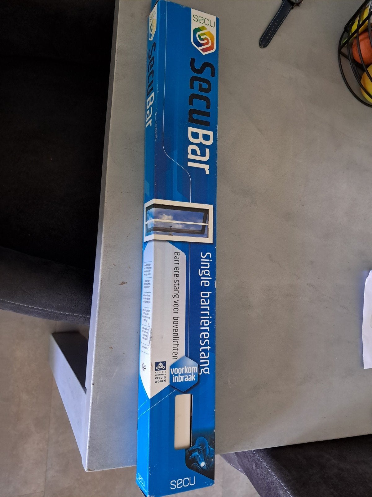 SecuBar Single barrièrestang voor bovenlichten, Ophalen of Verzenden