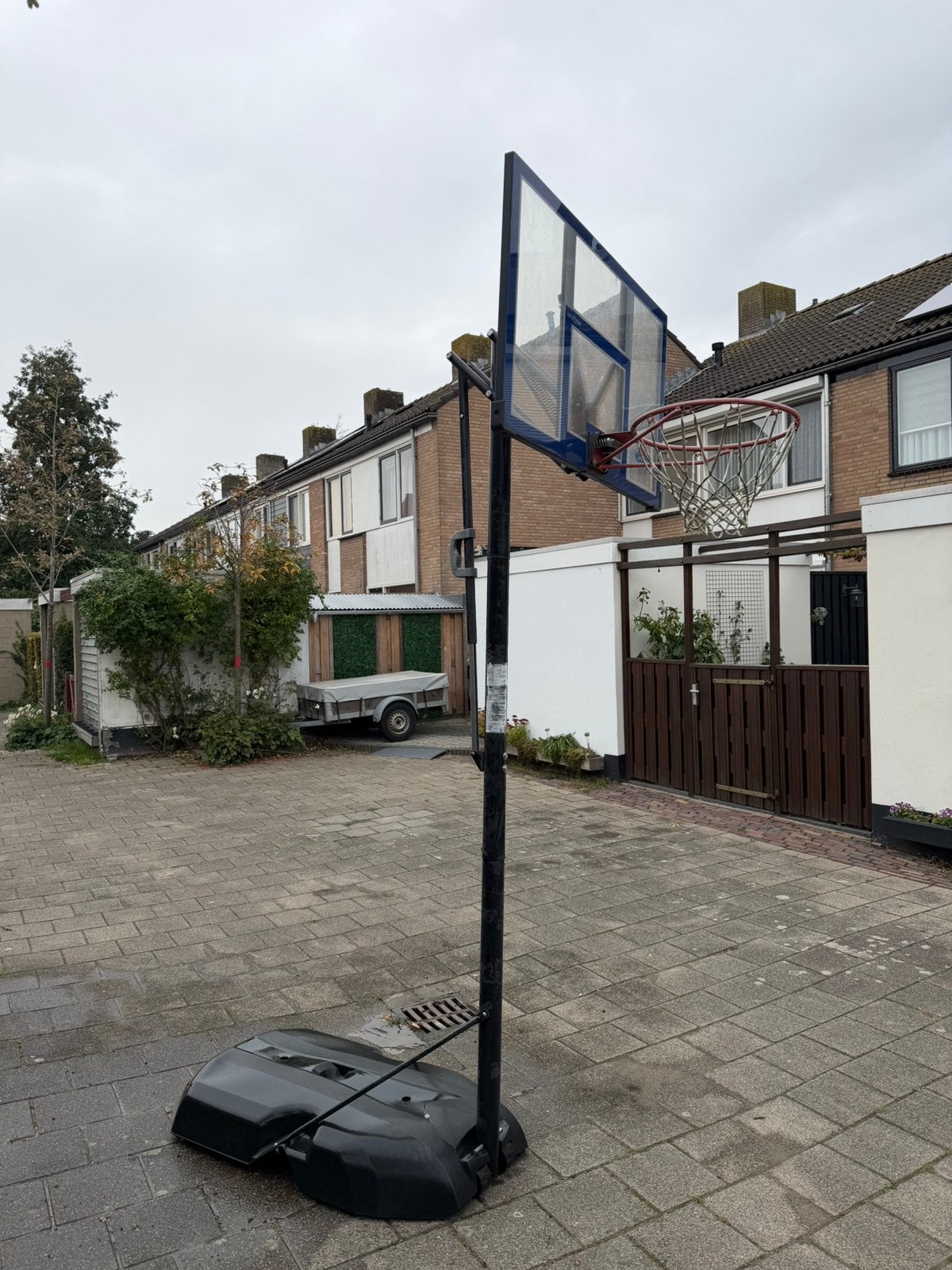 Lifetime basketbal paal (verstelbaar), Sport en Fitness, Ophalen, Gebruikt, Ring, Bord of Paal