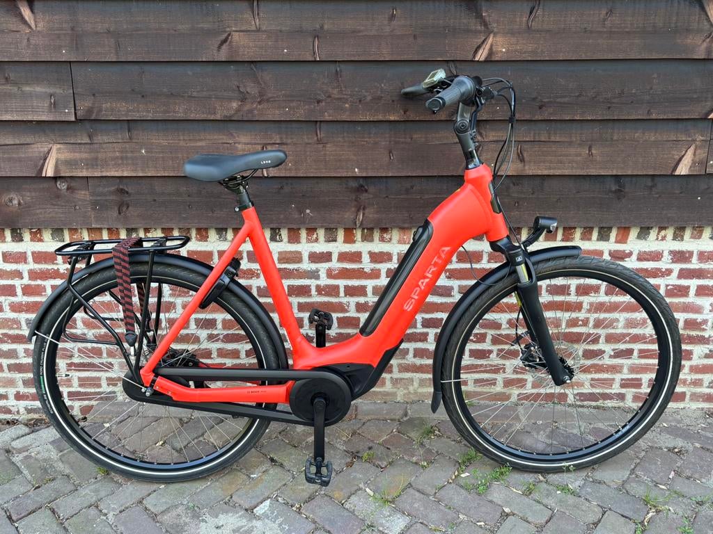 Als nieuwe Sparta C-Grid elektrische fiets middenmoter bosch, Versnellingen, 56 cm of meer, Zo goed als nieuw, 0 zitjes