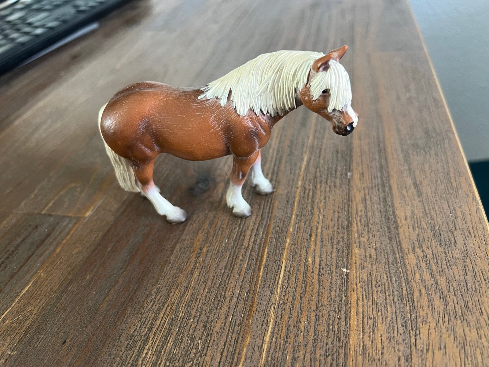 Schleich Haflinger ruin 13280 uit 2003, Ophalen of Verzenden, Gebruikt