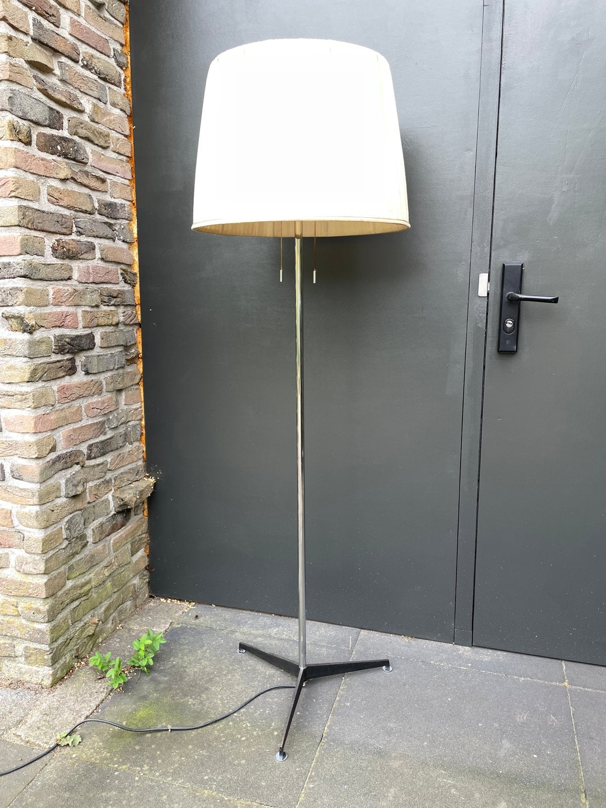 Staande schemerlamp Duitsland, Ophalen, Gebruikt, Metaal, E27 (groot)