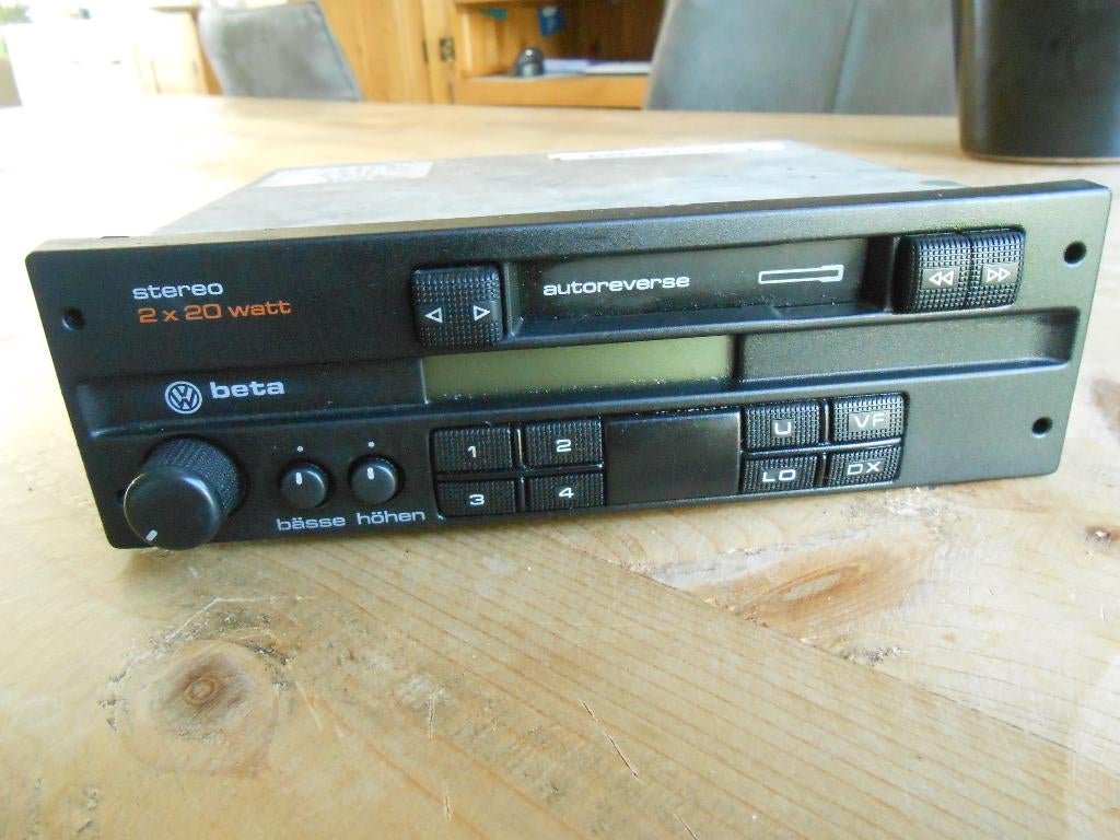 blaupunkt volkswagen beta autoradio fm youngtimer, Ophalen of Verzenden, Gebruikt