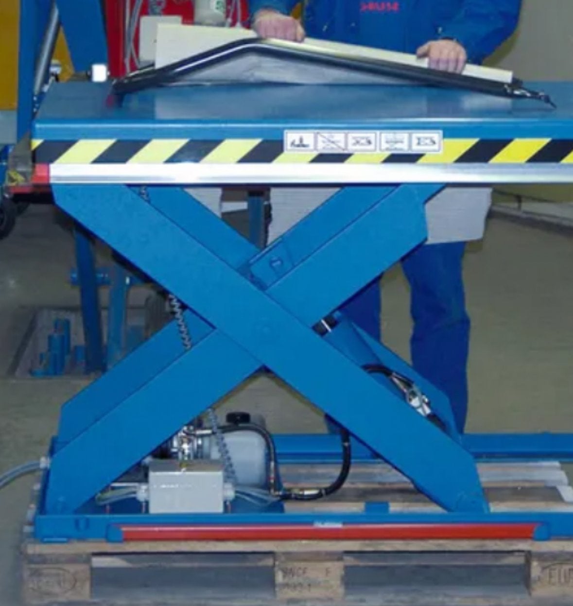 HTE Heftafel 1000 kg - Ideaal voor magazijn/werkplaats, Ophalen of Verzenden
