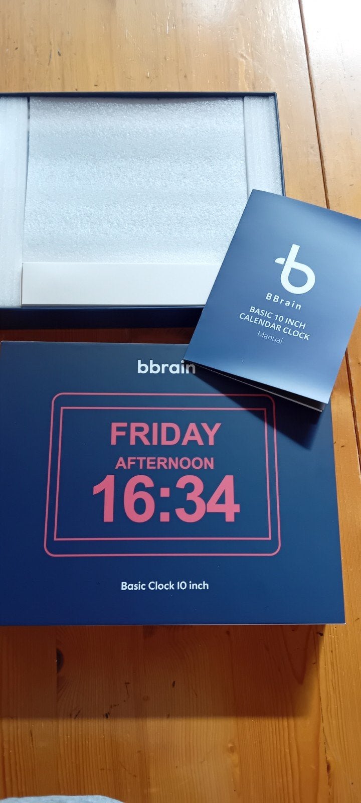 BBrain klok, Ophalen, Zo goed als nieuw