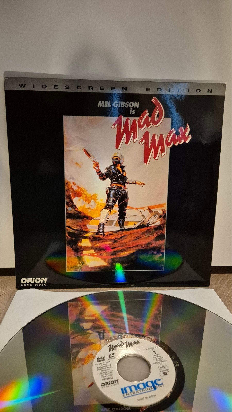 Mad Max Laserdisc, Engels, Vanaf 16 jaar, Breedbeeld, Actie