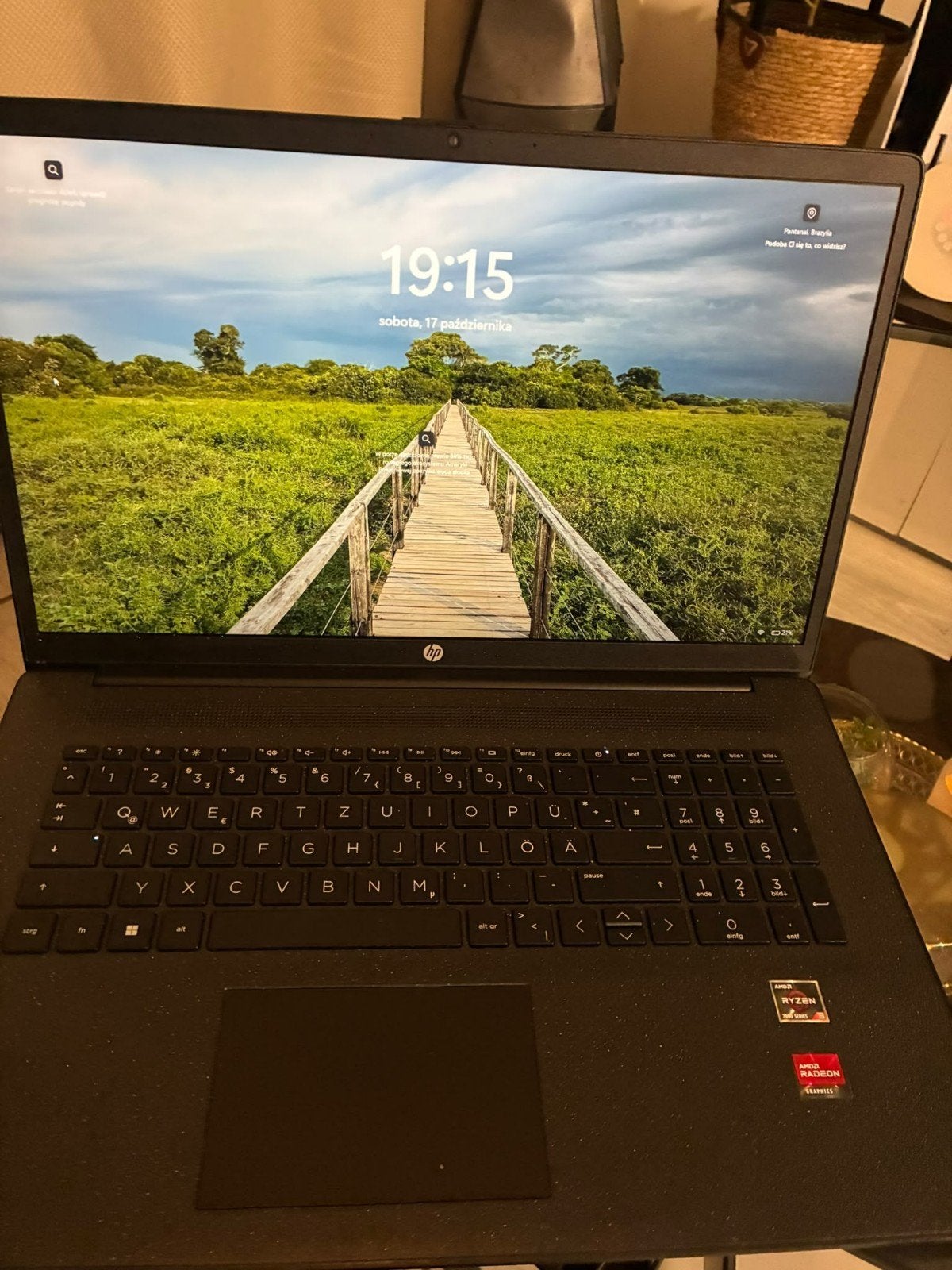 HP Laptop 17 inch - Nieuwstaat met AMD Ryzen 7000, Computers en Software, Met videokaart, AMD Ryzen 7000 series, Ophalen of Verzenden