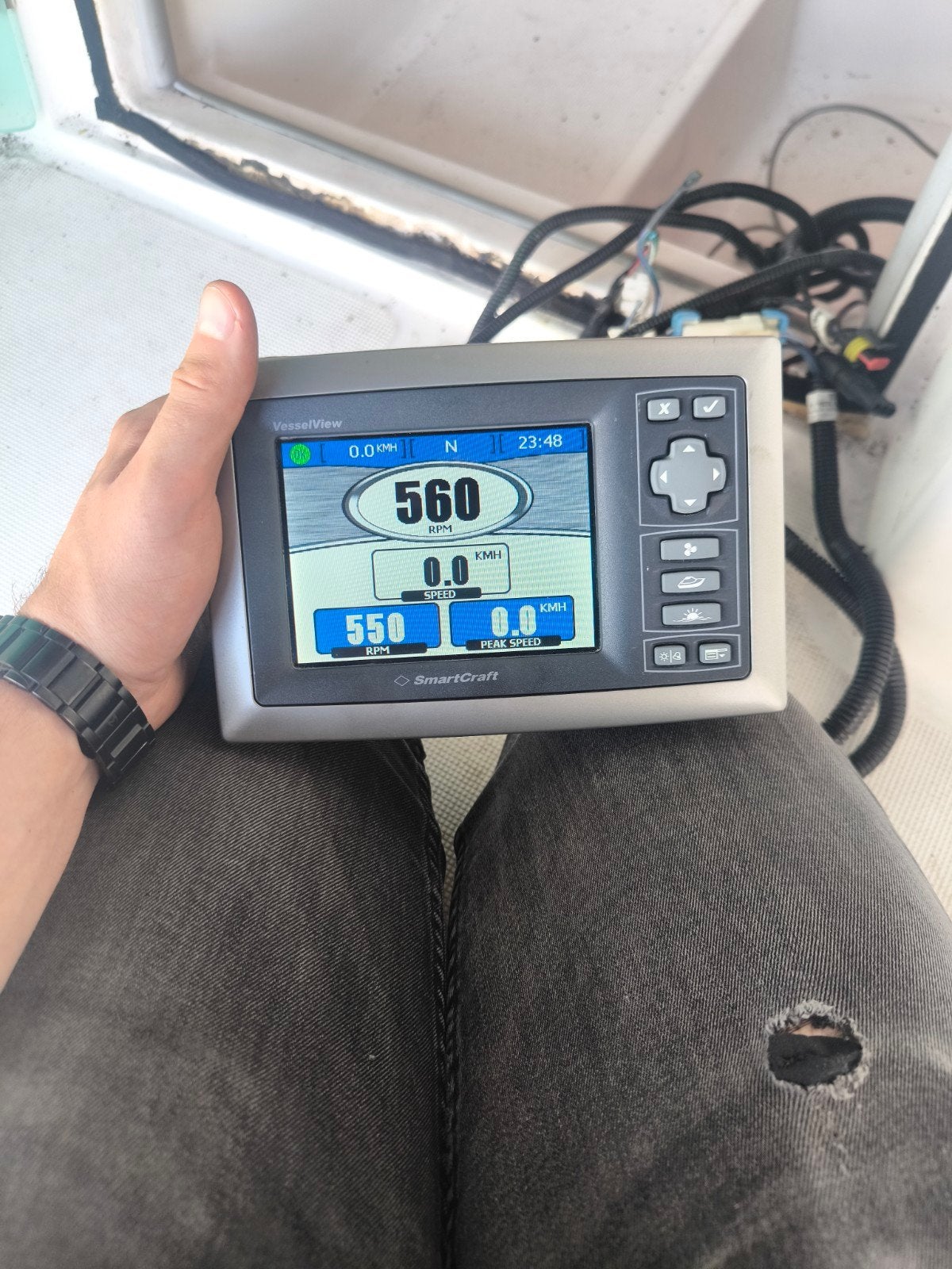 Mercury Vesselview / Smartcraft compleet, Watersport en Boten, Ophalen of Verzenden, Zo goed als nieuw, Motor en Techniek, Motorboot